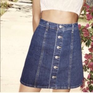 🆕 ALEXA CHUNG for AG Denim Jean Skirt